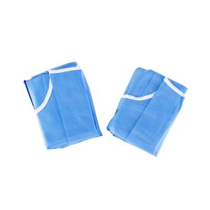 SMMS Disposable Surgical Gown Medical Sterile Blue 35g Class II