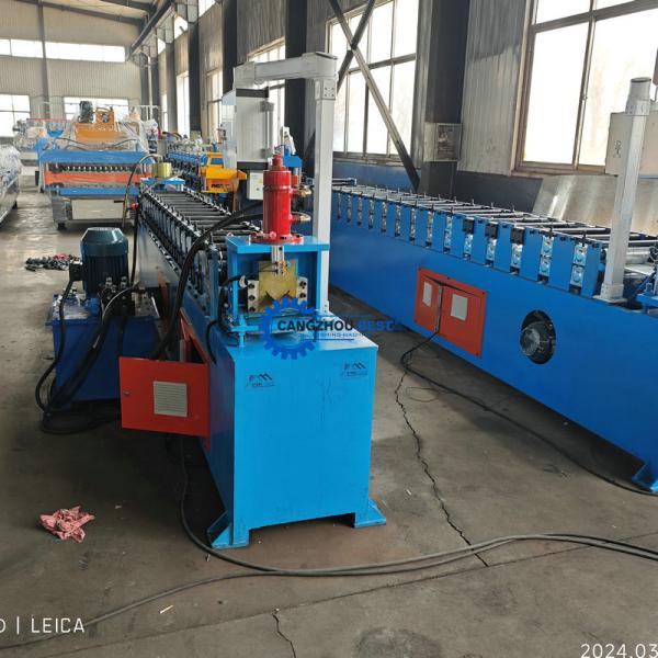 PLC Controlled Perforated Garden Fence Roll Forming Machine With Customizable