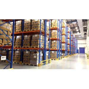 High Strength Warehouse Metal Storage Racks Adjustable Heavy Duty Shelving