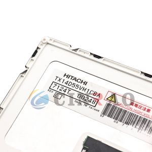 Flexible TFT GPS LCD Screen / Automotive TX14D55VM1CBA Hitachi LCD Display