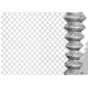 Green black 6 Ft Galvanized Chain Link Fence 2.0mm 2.5mm Cyclone Wire Fence
