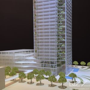 Aedas 3D Architectural Site Model Skyscrapercity 1/300 OEM