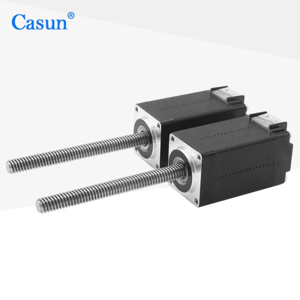 Casun Nema 8 Lead Screw Stepper Motor Tr5X2 P1 5.4V 38mm Body High Precision