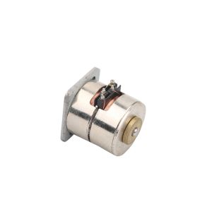 18 Degree 10mm Micro Stepper Motor / Long Life 2 Phase 5VDC for Door Locks