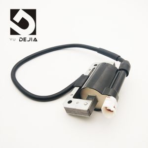 Black Universal Ignition Coil Motorcycle Replacement With 2 Or 4 Strokes