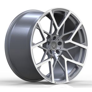 China Staggered 21X9 21x11 Machined Grey Monoblock Forged Rims For BMW X5 F15 Alloy Wheels on sale