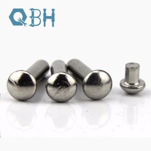 Half Round Solid Rivet Snap Dome Head Rivet