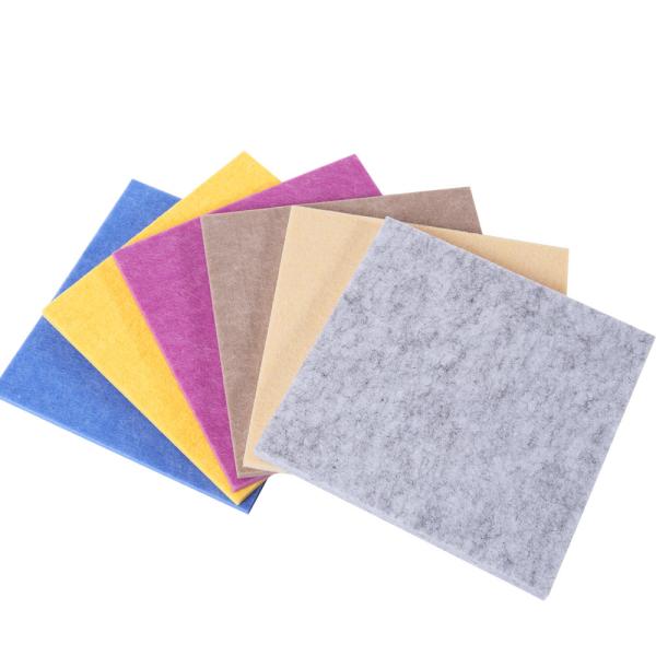 Quality Custom PET Felt Acoustic Panel Noise Absorbing Soundproof 2800x1200x12mm wholesale