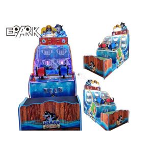 Kids King Shark Shooting Ball Redemption Game Machine Lottery Prize Tickets