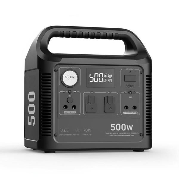 Quality 500W Portable Power Station with Solar Charge Time 7-8 Hours, 96W In Car Charging, and LCD Screen wholesale