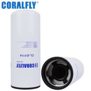 China CORALFLY Lf14000nn Cross Reference Micron Grade Truck Oil Filter on sale