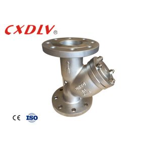 Duplex Stainless Steel Y Strainer Valve CF8/CF8M DN 100 Flange Connetion