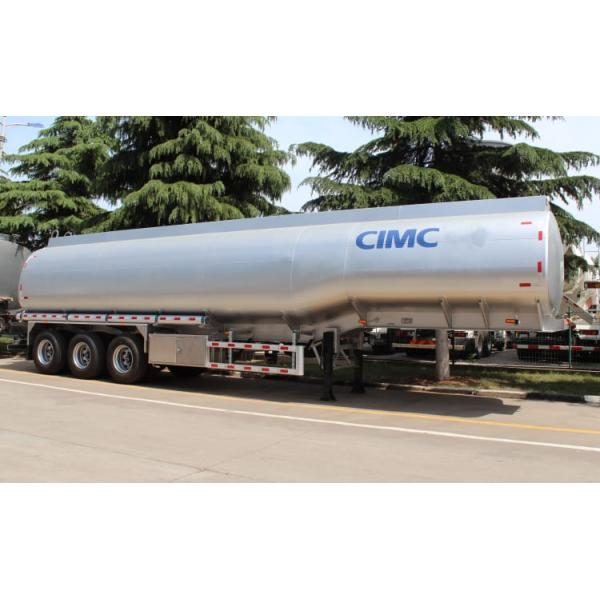 CIMC Tri Axle 45 CBM Fuel Tanker Trailers for Sale Prices Manufacturers
