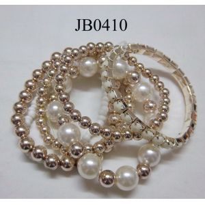 China Pearl Beaded Bracelet Pack on sale