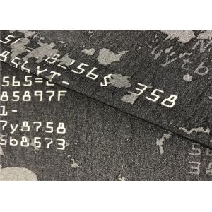 Code Pattern Personalised Printed Fabric Stable High Color Fastness For Leisure