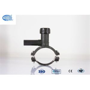 PN16 Electrofusion Tapping Tees EN12201 EN1555 Durable HDPE Tapping Saddle