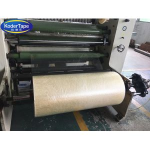 China Big Jumbo Roll BOPP 50 Micron Transparent Adhesive Packing Tape on sale