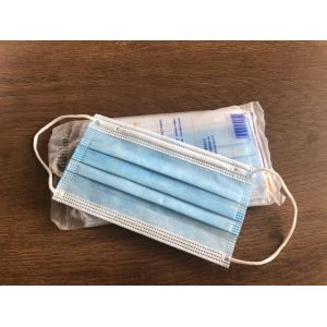 Foldable Isolation Face Masks / 3 Layers Doctor Mouth Mask Fliud Resistant