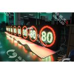 High Resolution Full Matrix Display Led Variable Speed Limit Sign for Traffic