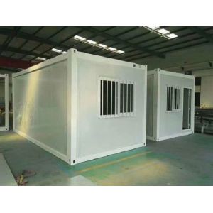 Fire Proof 0.6mm Flat Pack Container House Buildings Modular Stable Structure