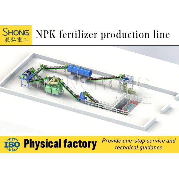 Quality High-Capacity NPK Roller Press Granulation Line with Automated Control for 1-10 Tons per Hour Compound Fertilizer Production wholesale