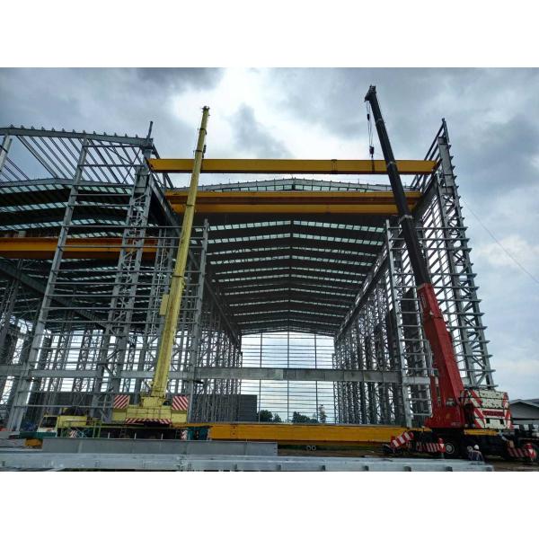Quality Steel Structure Warehouse with 5+ Years Warranty ISO 9001 CE Certified and One-Stop Drawing Plan Service wholesale