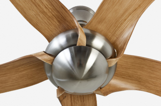 Silver ECO European Ceiling Fans 52in Energy Efficient Ceiling Fans