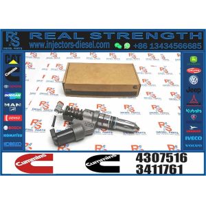 Huida original SD22 bulldozer M11 engine 4307516 fuel injector 3087560 4384360