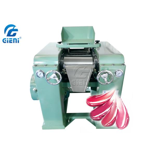 Quality Cosmetic Grinding 30cm Length Triple Roller Mill 78r/Min With Dust Cover wholesale