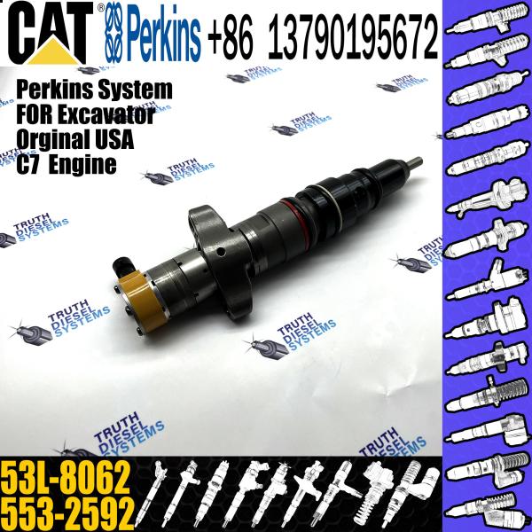 Quality Common Rail Diesel Fuel Injector 20R-9079 553-2592 53L-8062 for C7 C9 325DL Engine wholesale