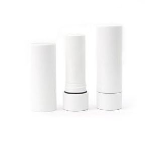 Cheap Normal White 3.5g Lipstick Tube With Rubber Circle For Cosmetic Package for sale