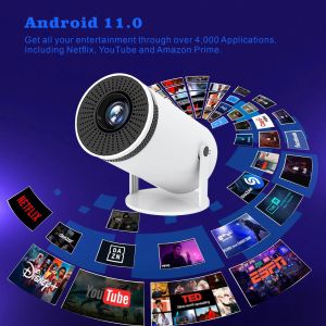 Mini LED Projector HY300 Lightweight With 2.69 inch LCD TFT display Support for