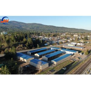 Fabricated Steel Construction Building with Prefabricated Metal Frame Steel