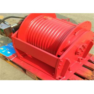 8 Ton Hydraulic Crane Winch With Encoder And Grooved Drum For Marine Hoisting