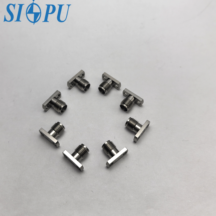 Cheap DC–18 GHz Frequency Bandwidth SMA RF Connector with VSWR≤1.05 0.012F GHz and Passivation Plating for sale