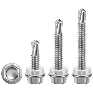 China 3.5mm 3.9mm Gal Steel ASTM 193 Zinc Plated Flange Roofing Self Drilling Screw DIN7504 on sale