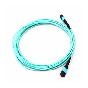 24 Fibers MPO Jumper with 0.35dB Max Insertion Loss and 150m at 850nm Reach for