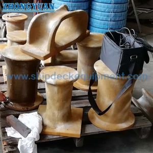 Casting Steel Single Bitt Bollard ASTM A27-70-36 Ship Mooring Equipment