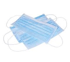 Dust Proof Breathable Disposable Safety Mask , Non Woven Fabric Face Mask