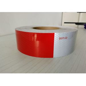 Prismatic Emergency Reflective Tape / Honeycomb Reflective Tape 5cm * 45.72m