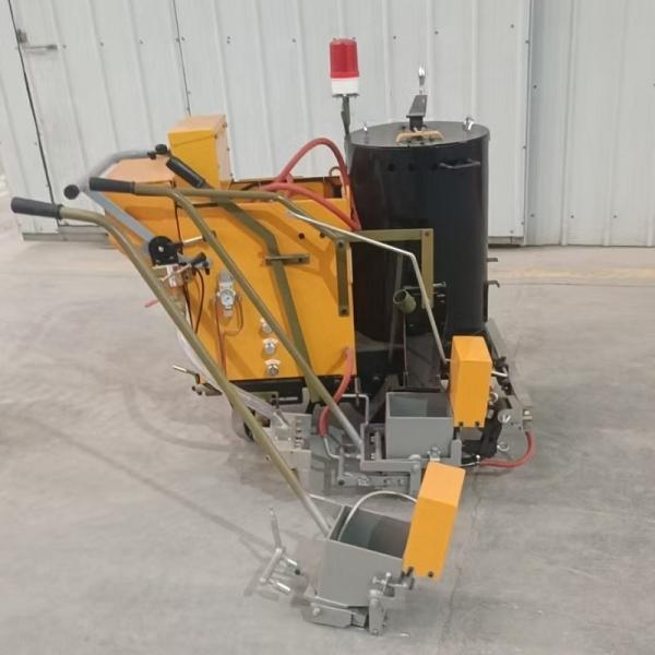 Quality Battery Pushing Thermoplastic Noice Convex Line Road Marking Machine wholesale