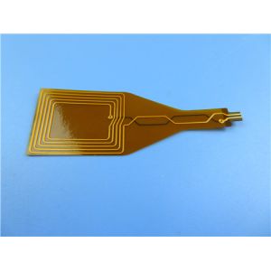 Dual Layer Flexible PCB Built on Polyimide With PI Stiffener