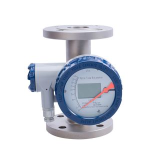 Vertically Installed Metal Tube Rotor Flow Meter Liquefied Gas Flow Meter LCD