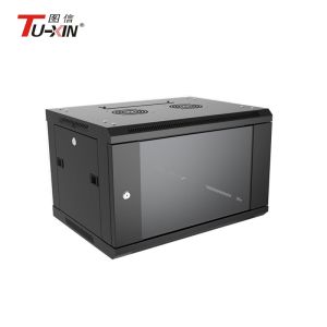 China Mini 4u Wall Mount Data Rack Small Network Cabinet Reliable Structure Radiation Protection on sale