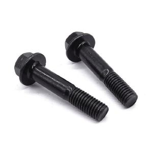 Carbon/Stainless Steel M6 M8 M25 Zinc Coating Din6921 Hex Bolt With Flange And