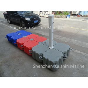 Modular Plastic Floating Dock Cubes Platform Dock Float Waterpark Jet Ski