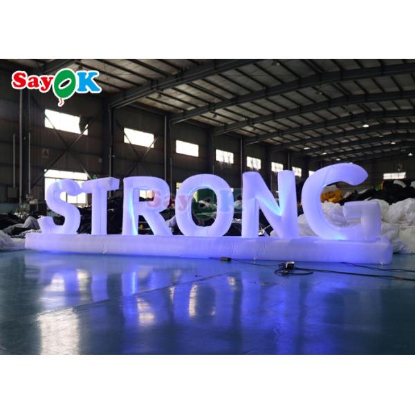 Customized Giant Inflatable Billboard Sign Balloon For Advertising Attractive Logo Display