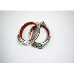 600mm Quick Release Pipe Clamp Clips With Red Seal For Ductwork System