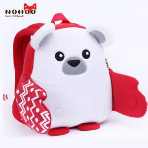 new design preschool animal backpack cartoon neoprene kids lightweight backpack