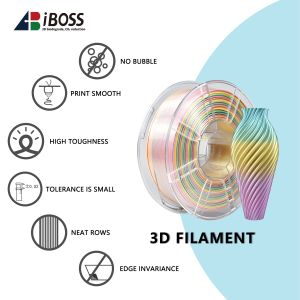 Buy cheap PLA Silk Rainbow Filament Toughness Enhanced 3D Print Rainbow Filament from wholesalers